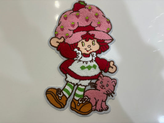 CHENILLE PATCHES STRAWBERRY SHORTCAKE