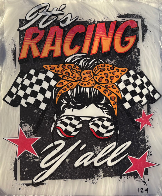 It’s racing y’all Print #124