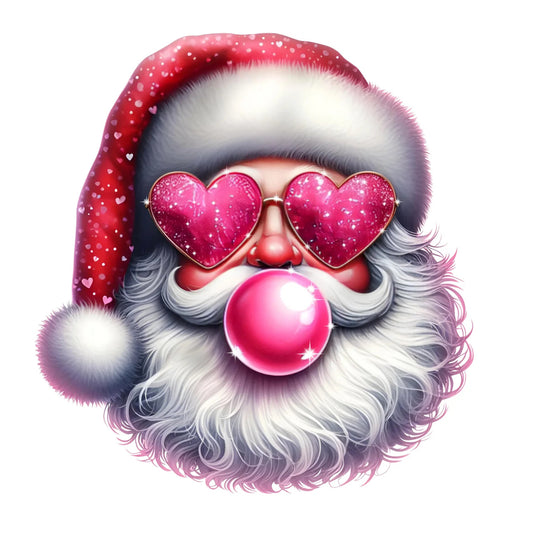 Bubblegum Santa Print #57