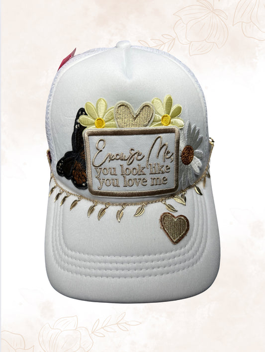 Excuse Me You Look Like You Love Me Trucker Hat