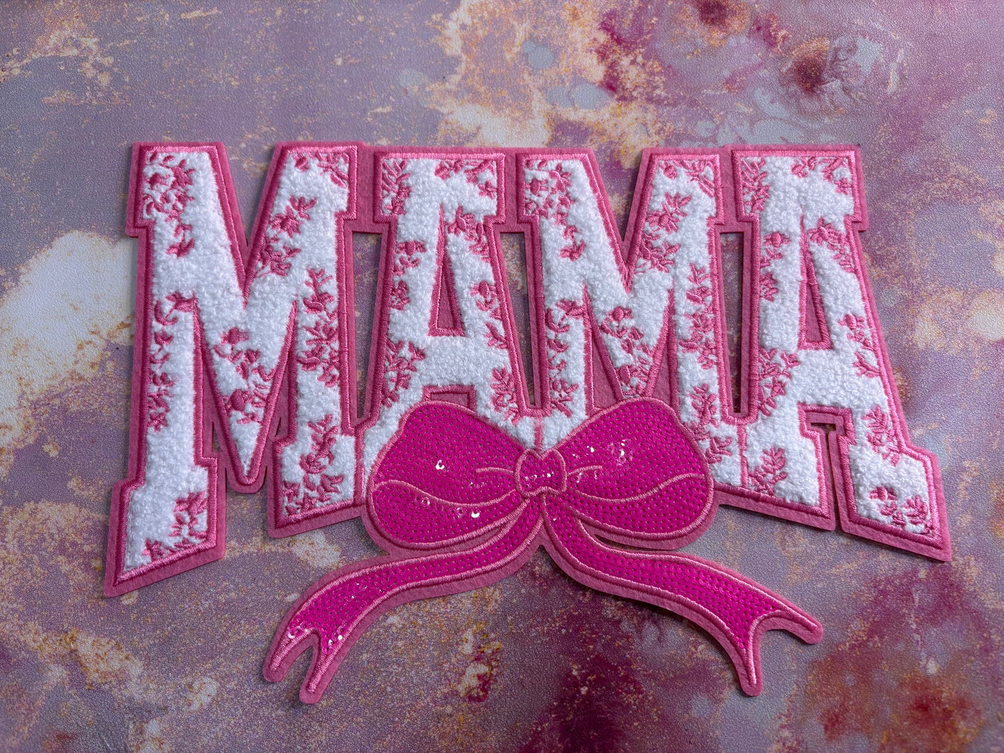CHENILLE PATCHE MAMA