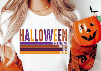 #1049 HOLLOWEEN TRICK OR TREAT GLITTER