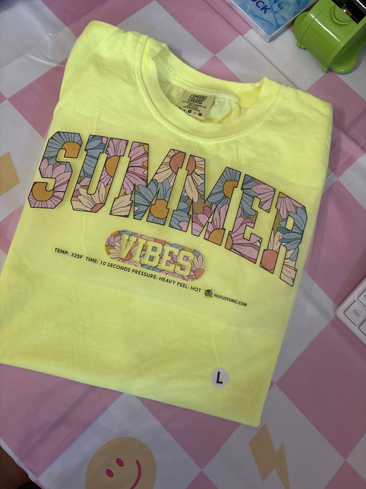 Summer Vibes #351 Available in DTF Just Pick Your Shirt