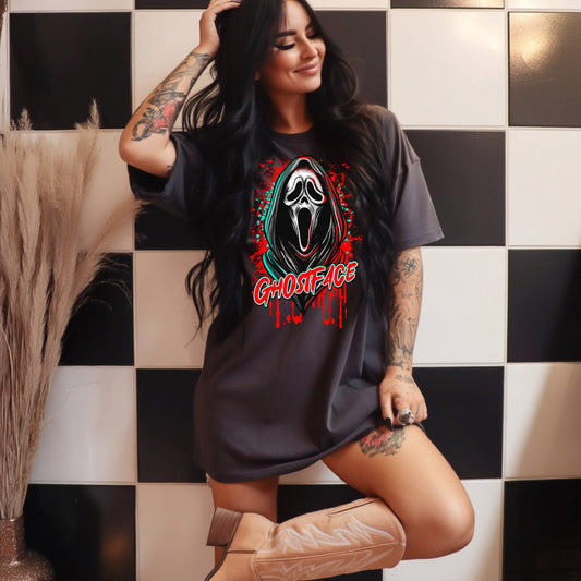 Ghost Face DTF Print #534