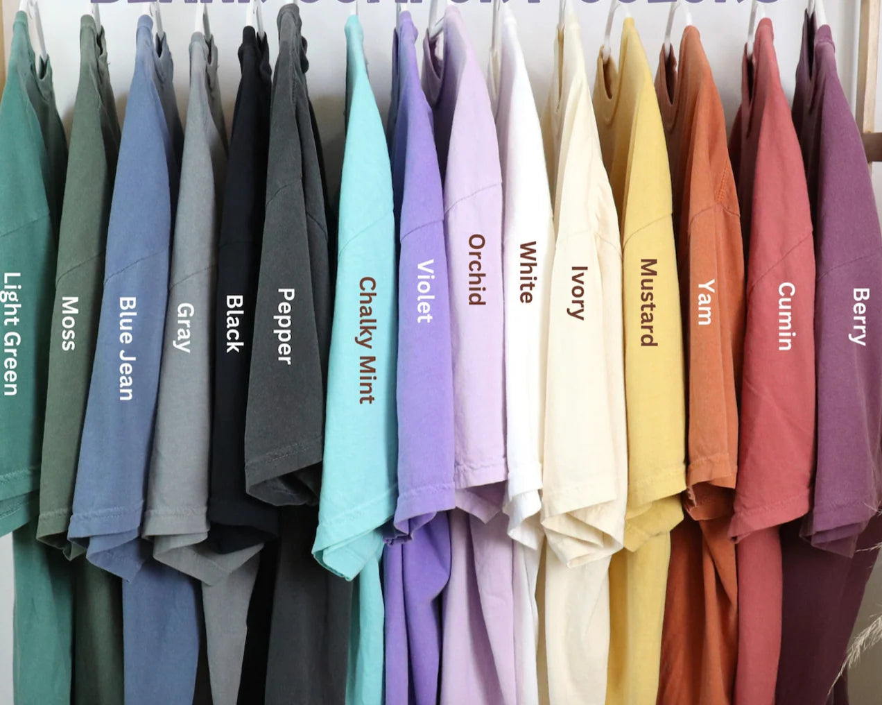 Build Your Comfort Colors T-Shirt (And Pick Your Print )