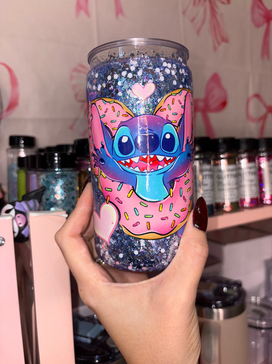 Blue guy premade cup