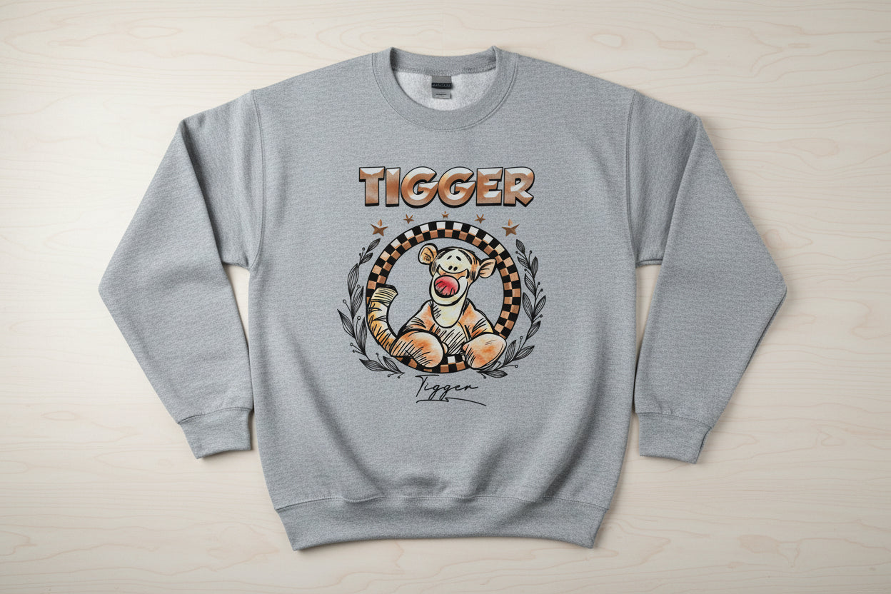 TIGGER DTF PRINT READY TO PRESS #0283 (CHARACTERS)