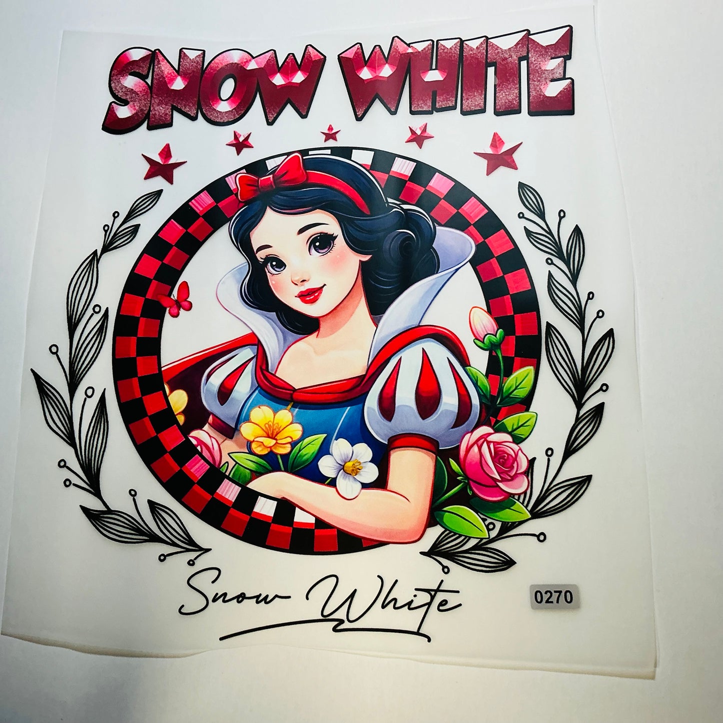 SNOWWHITE READY TO PRESS DTF #0270 (CHARACTERS)
