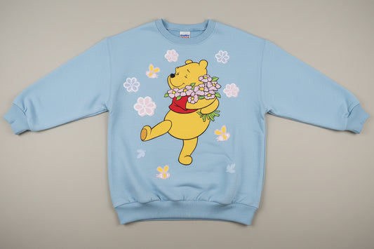 FLOWERS POOH READY TO PRESS DTF #0317 (CHARACTERS)