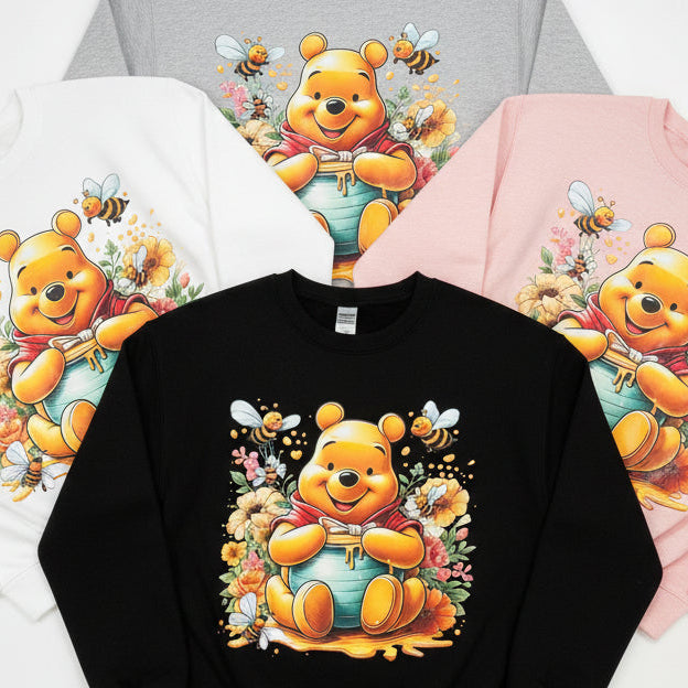 HONEY POOH READY TO PRESS DTF #0264 (CHARACTERS)