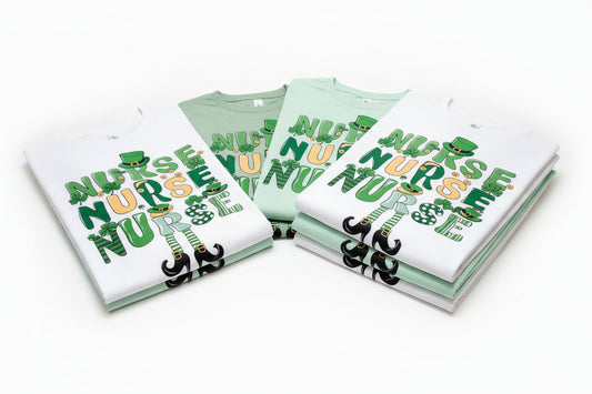 ST PATRICK NURSE PRINT READY TO PRESS #0347 (ST PATRICK)