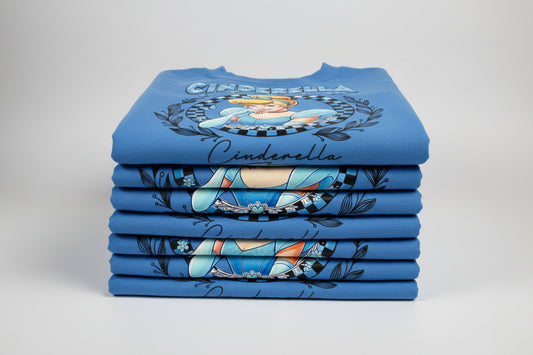 CINDERELLA READY TO PRINT DTF #0335 (CHARACTER)