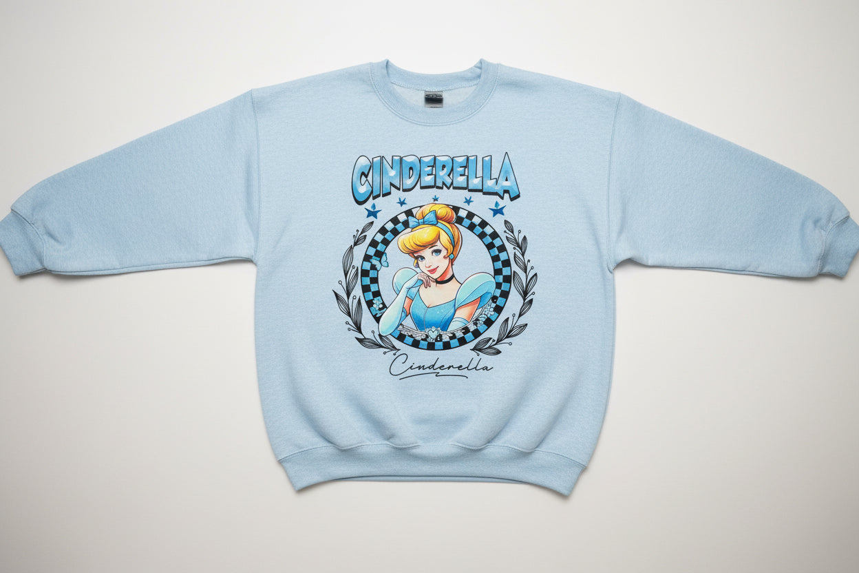 CINDERELLA READY TO PRINT DTF #0335 (CHARACTER)