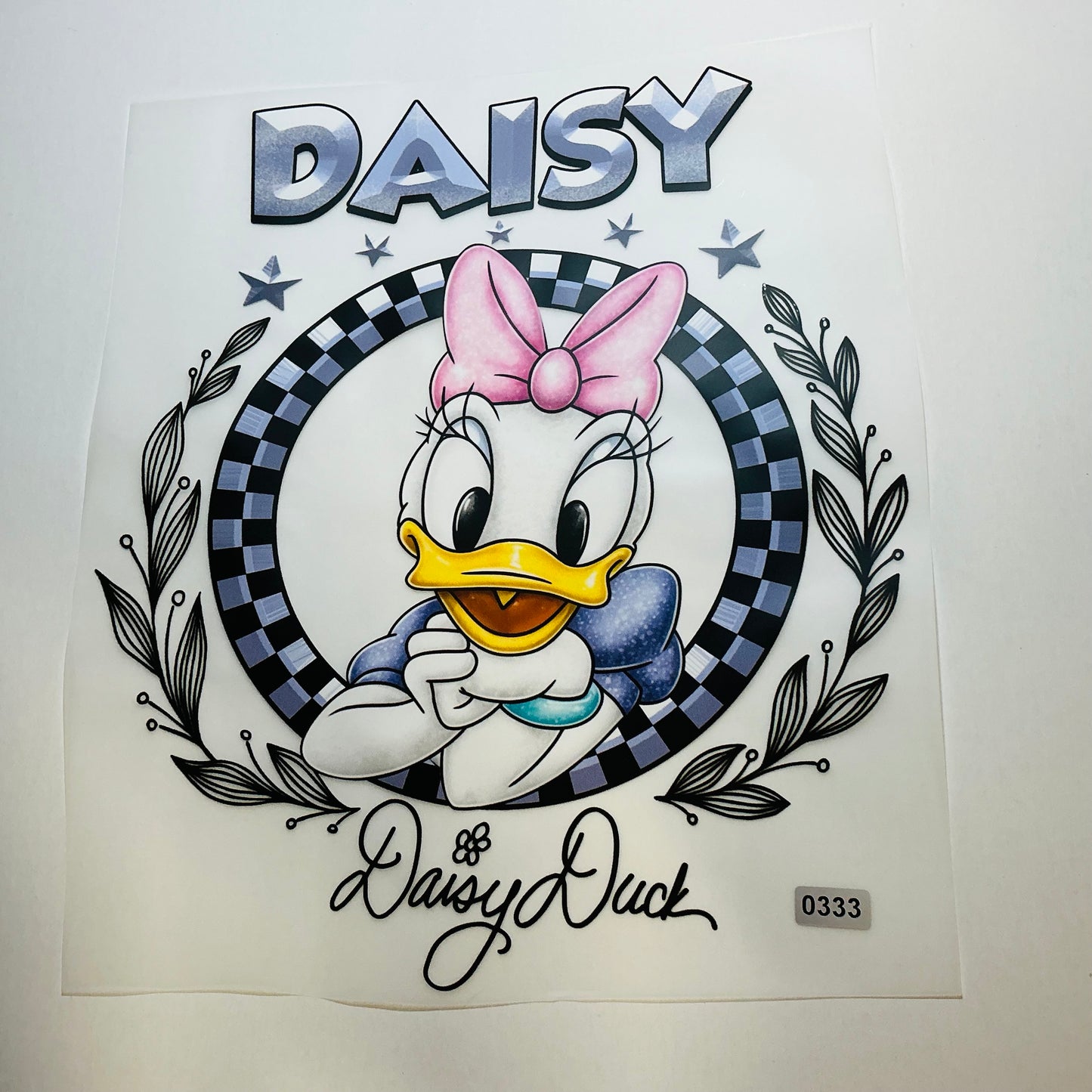 DAISY READY TO PRESS DTF PRINT #0333 (CHARACTERS)