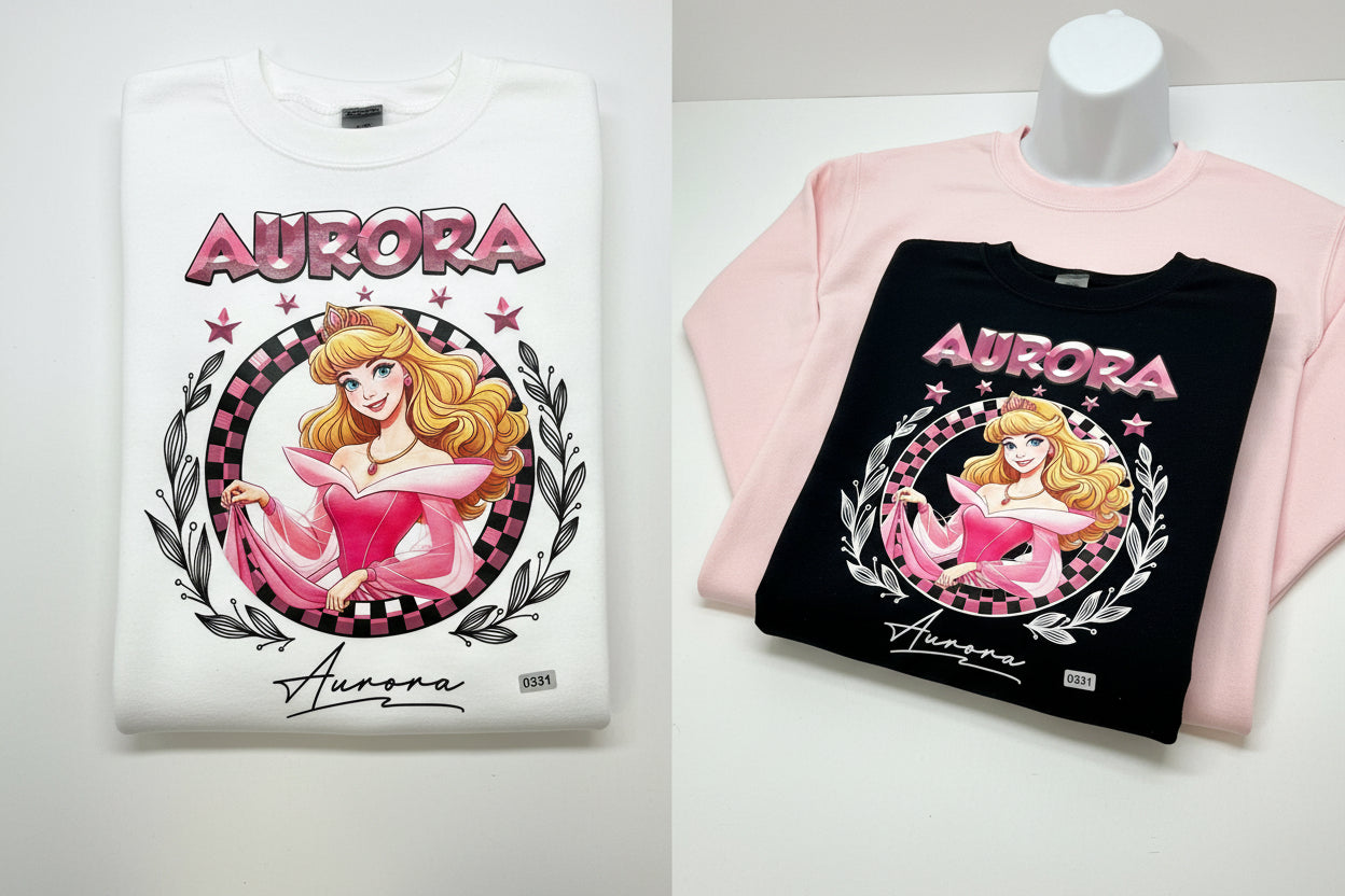 AURORA DTF PRINT READY TO PRESS #0331 (CHARACTERS)