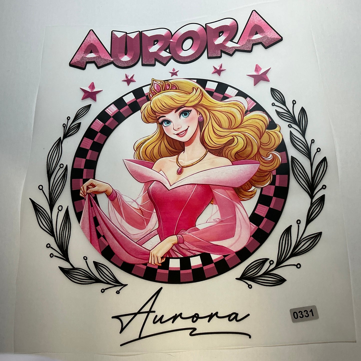 AURORA DTF PRINT READY TO PRESS #0331 (CHARACTERS)