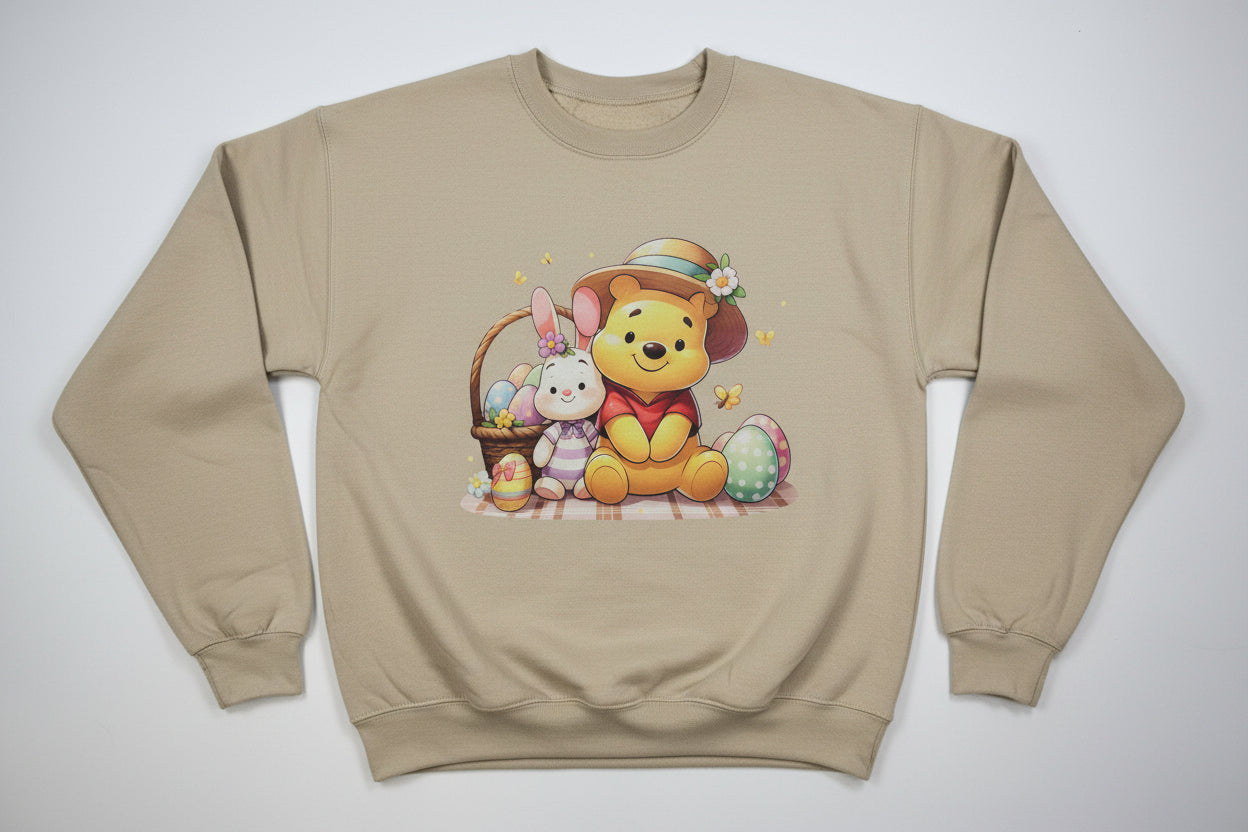 POOH EASTER RESDY TO PRESS DTF PRINT # 0330 (EASTER)