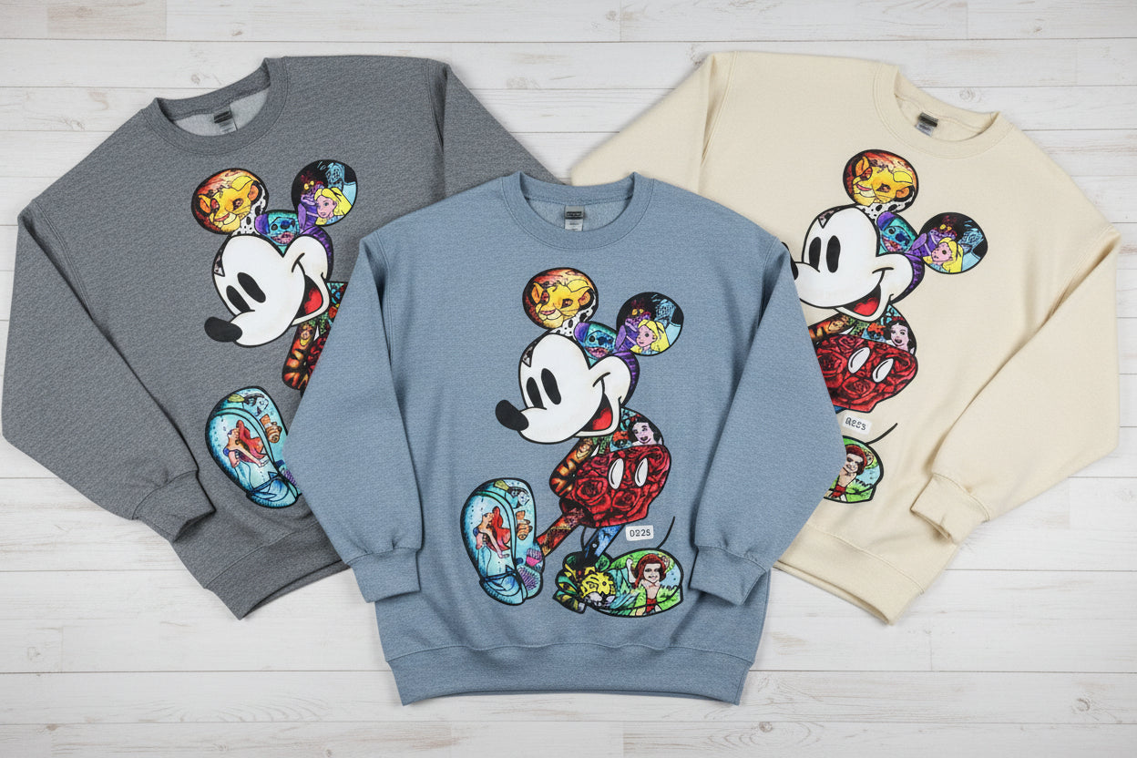 RETRO MOUSE READY TO PRESS DTF #0325 (CHARACTERS)