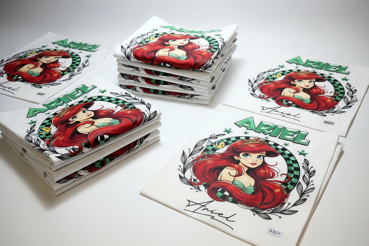 ARIEL READY TO PRESS DTF #0321 (CHARACTERS)
