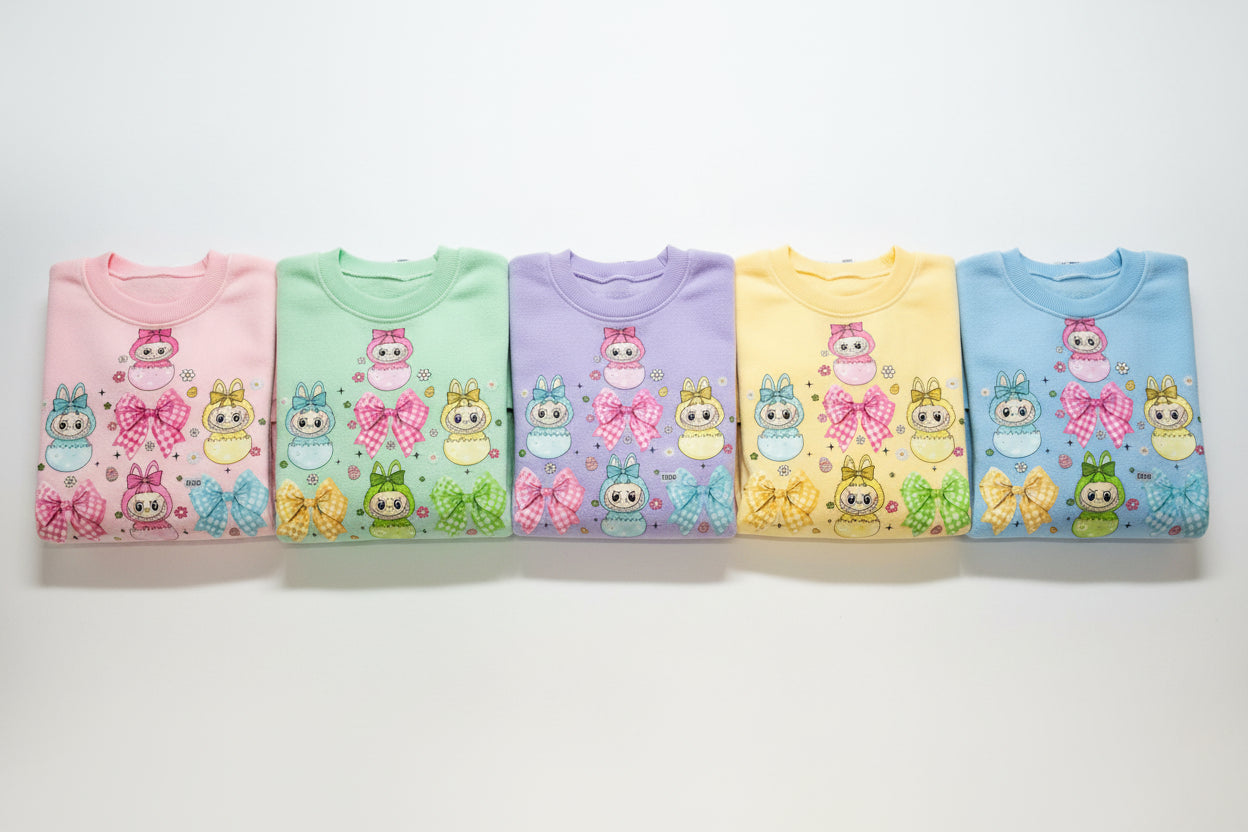 LABUBU EASTER READY TO PRINT DTF #0322 (EASTER)