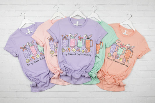 BUNNY KISSES AND EASTER WISHES READY TO PRESS DTF #0320 (EASTER)