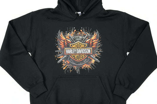 HARLEY DTF PRINT READY TO PRESS #0299 (DAD)