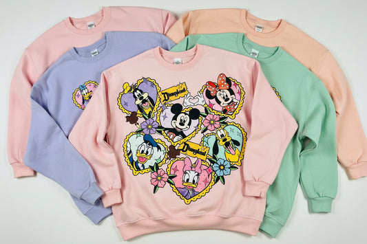 FRIENDS READY TO PRESS DTF PRINT #0289 (CHARACTERS)