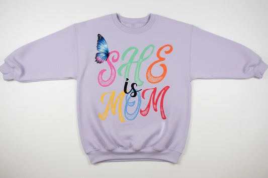 SHE IS MOM READY TO PRESS DTF #0287 (MOM)