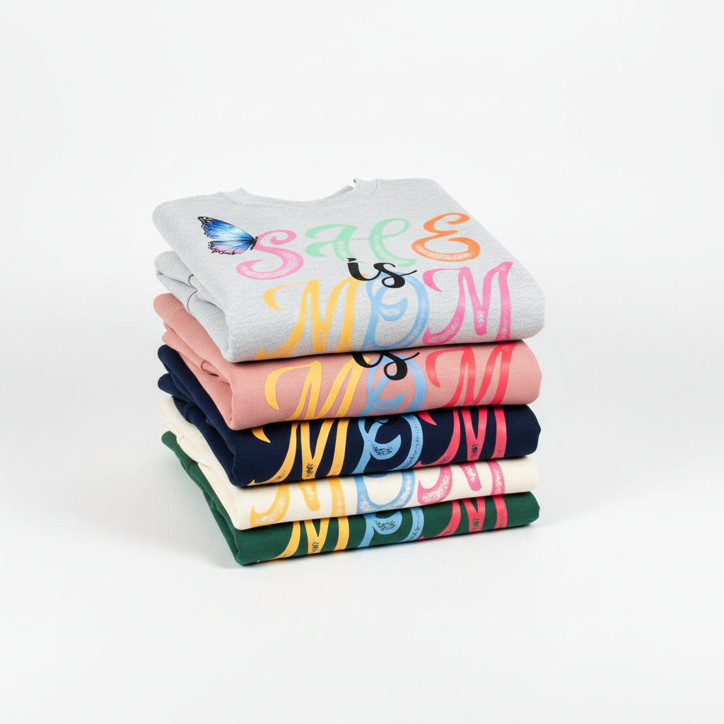 SHE IS MOM READY TO PRESS DTF #0287 (MOM)