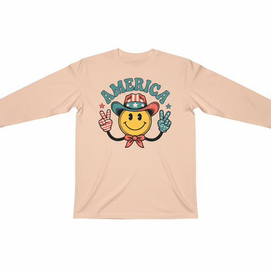 AMERICA SMILEY READY TO PRESS #0367 (4TH OF JULY)