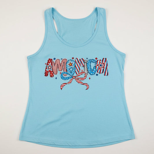 AMERICA GLITTER PRINT READY TO PRESS #0360 (4TH OF JULY)