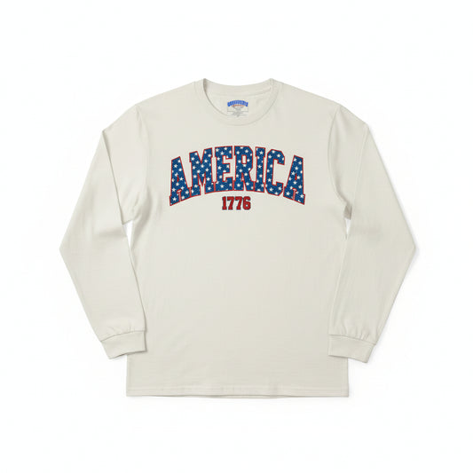 AMERICA 1776 GLITTER PRINT READY TO PRESS #0358 (4TH JULY)