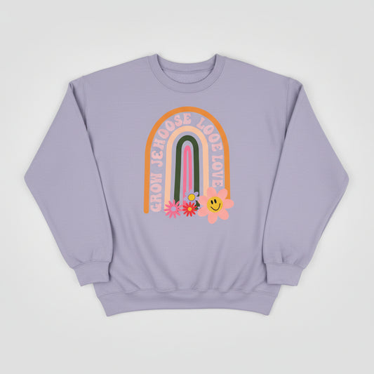 GROW POSITIVE THOUGHTS READY TO PRESS DTF #0392 (FAITH)