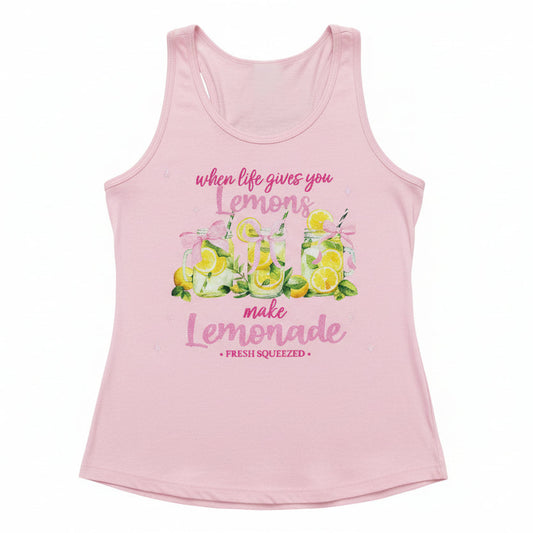 WHEN LIFE GIVES YOU, LEMONS MAKE LEMONADE GLITTLER PRINT READY TO PRESS # 0393 (FAITH )