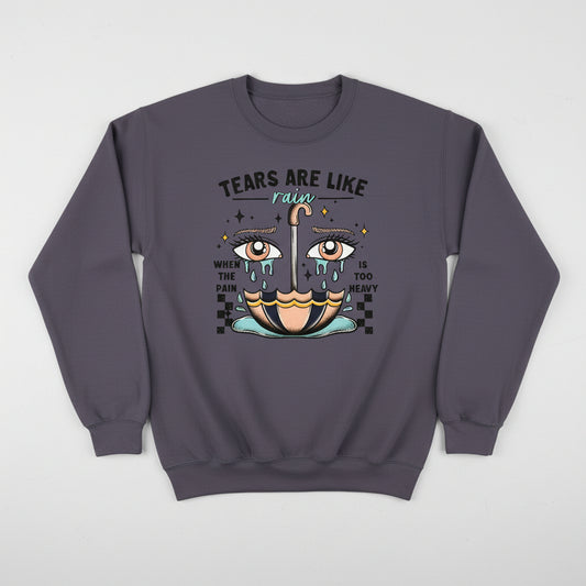 TEARS ARE LIKE RAIN READY TO PRESS DTF #0410 (FAITH)