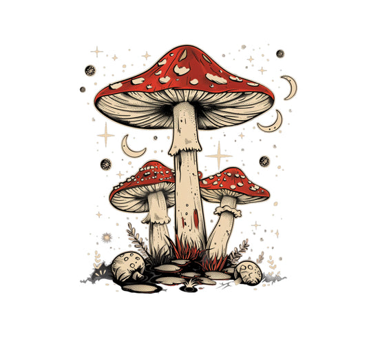 Mushrooms Sublimation Print #250