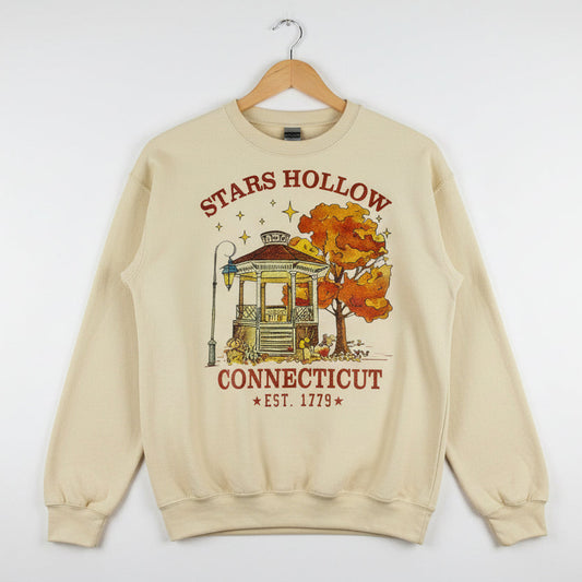 STARS HOLLOW CONNECTICUT GLITTER PRINT READY TO PRESS # 0425 (FALL)