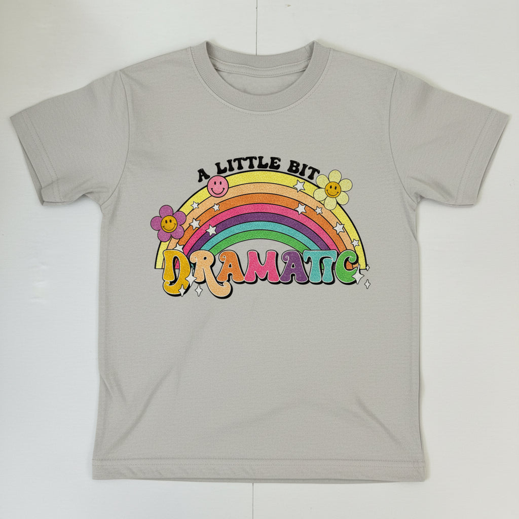 A LITTLE DRAMATIC SMALL 10 INCH PRINT GLITTER PRINT READY TO PRESS #0433 (SUMMER)