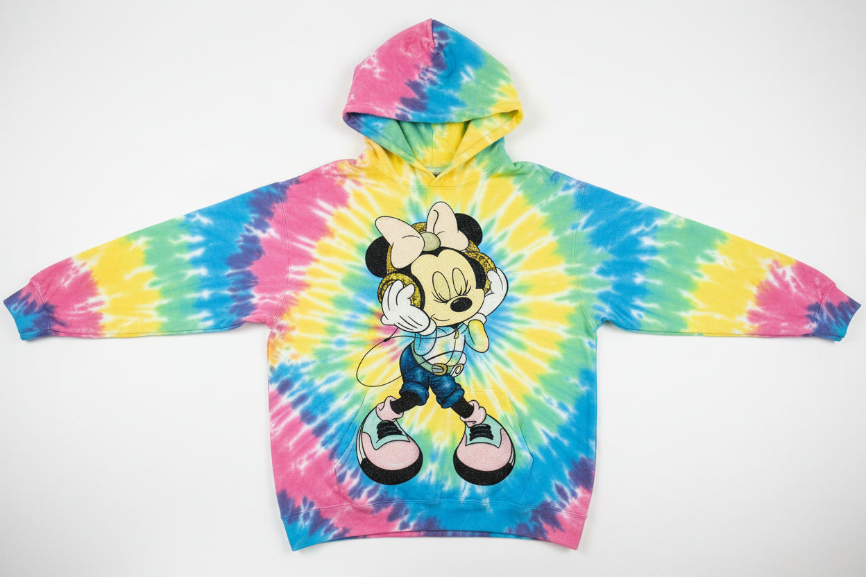 LOVE MUSIC MOUSE GLITTER PRINT READY TO PRESS # 0437 (CHARACTERS)