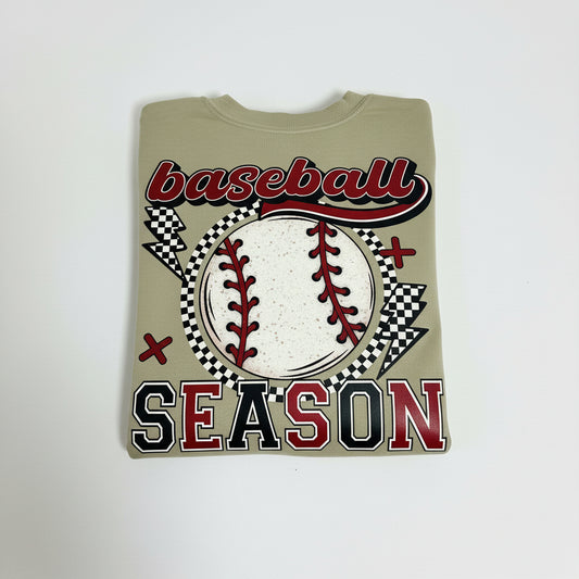 BASEBALL SEASON GLITTER PRINT READY TO PRESS #0446 (SPORTS)