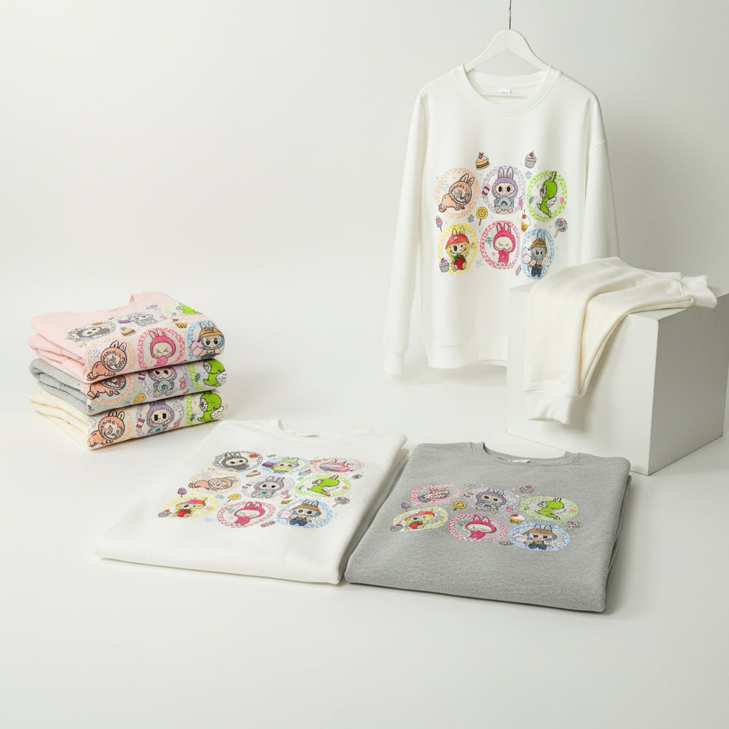 LABUBU FESTIVE CHARACTERS REASDY TO PRESS #0293  (CHARACTERS)