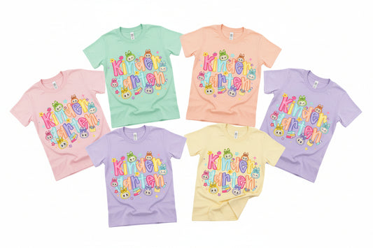 LABUBU KINDERGARTEN READY TO PRESS PRINT #0306 (CHARACTERS)