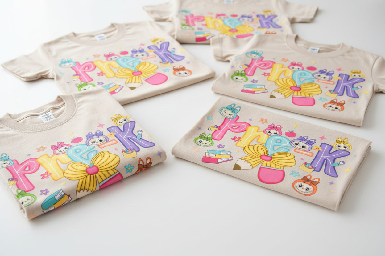 LABUBU PRE -K SMALL PRINT READY TO PRESS #0310 (CHARACTERS)