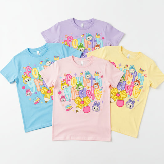 LABUBU FOURTH GRADE SMALL PRINT READY TO PRESS #0313 (CHARACTERS)