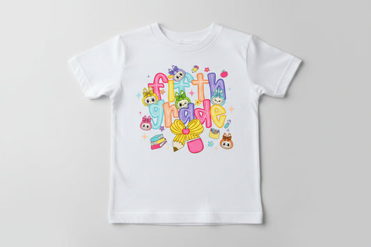 LABUBU FIFTH GRADE SMALL PRINTS READY TO PRESS # 0312 (CHARACTERS)