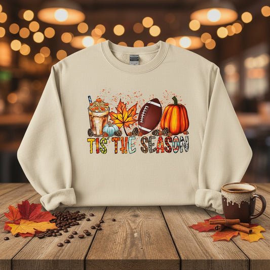 TIS THE SEASON READY TO PRESS DTF #0516 (COFFEE)