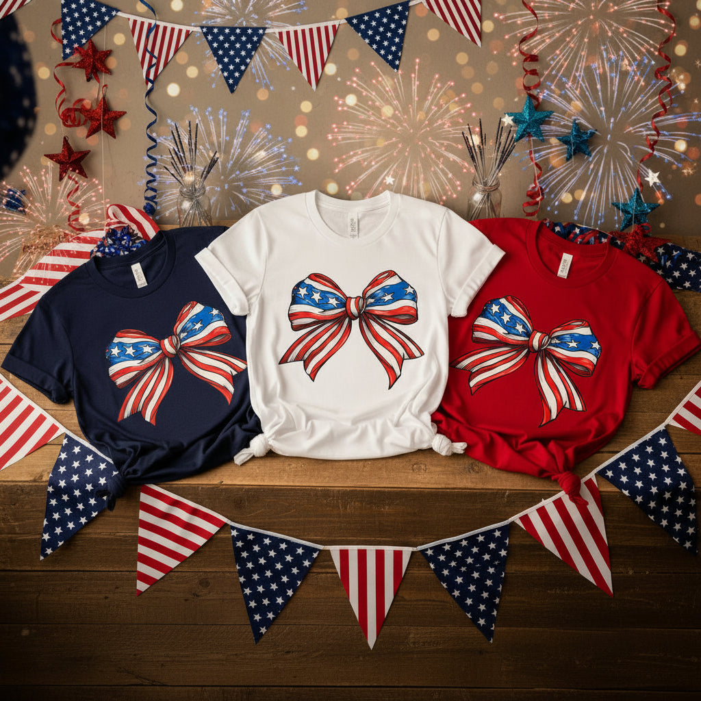 4TH OF JULY BOW READY TO PRESS # 0543 (4TH OF JULY )