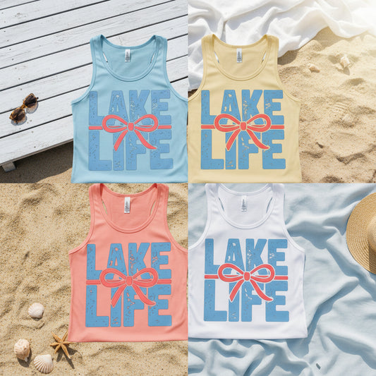 LARGE 13INCH PRINT LAKE LIFE READY TO PRESS DTF #0557 (SUMMER)