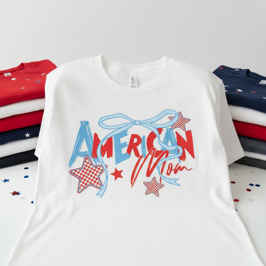 AMERICA MOM READY TO PRESS DTF DISTRESSED #0567 (MOM)