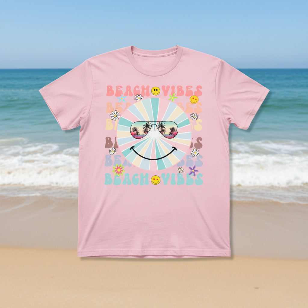 BEACH VIBES READY TO PRESS DTF 13 INCH PRINT # 0576 (SMILEY)